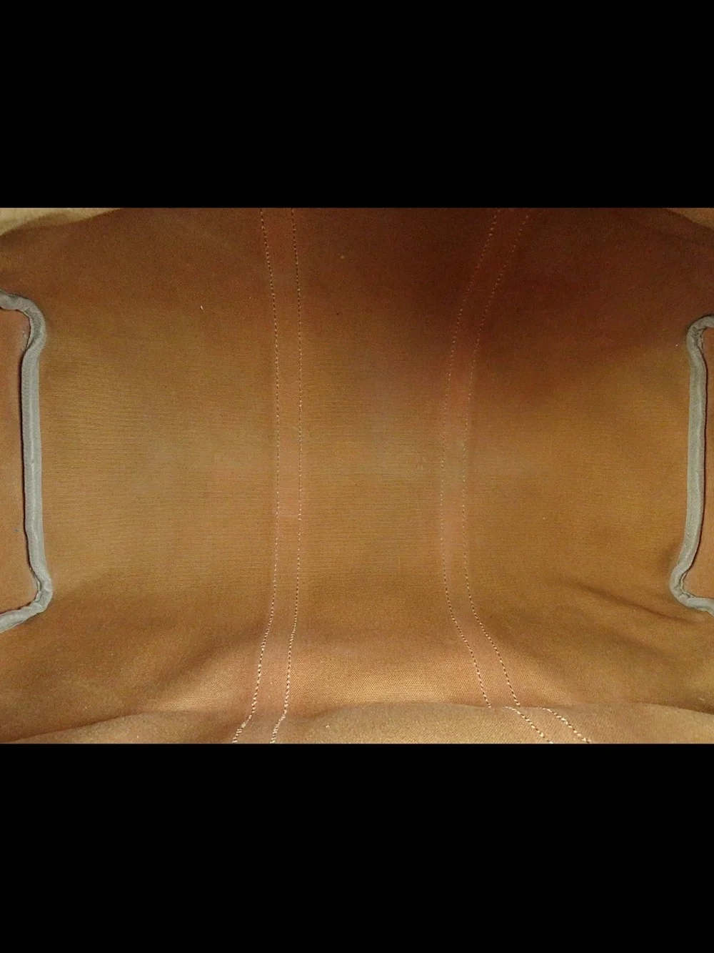 Louis Vuitton Monogram Canvas Duffel with Tan Leather Trim
